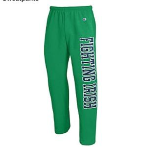 Champion Notre Dame Sweatpants Kelly 